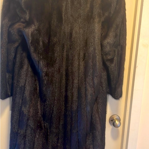 Exquisite mink fur coat